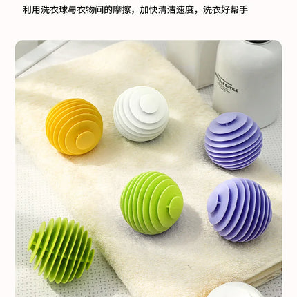Soft Rubber Laundry Ball for Household Washing Machine Anti Entanglement Tool for Laundry Ball Cleaning Tool for Clothes