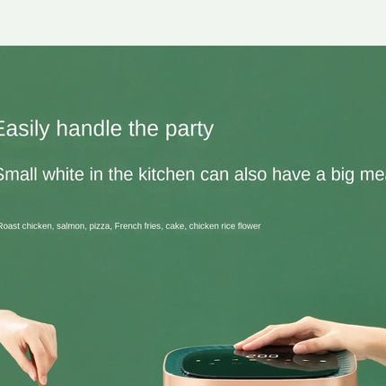 Friteuse à air chaud et four combinés 220 V AUX : multifonctionnels, entièrement automatiques, sans huile, faciles à nettoyer BD