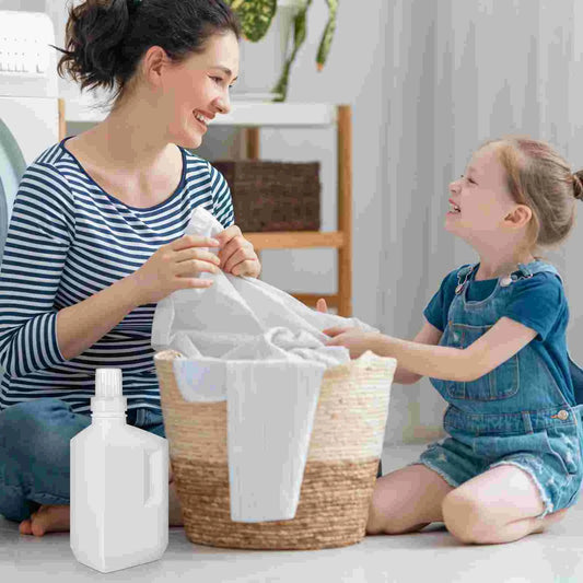 Distributeur de lessive liquide, shampoing, lotion, savon mousse - E-menage