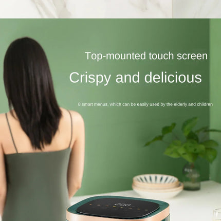 Friteuse à air chaud et four combinés 220 V AUX : multifonctionnels, entièrement automatiques, sans huile, faciles à nettoyer.