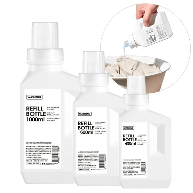 Bouteille de lessive grande capacité pour salle de bain
