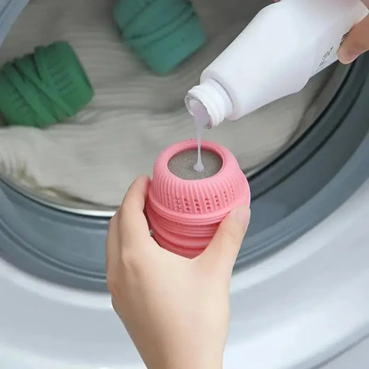 Laundry Ball Laundry Liquid Storage Ball Cleaning Softener Cleaning Laundry Ball Washing Machine Essential - E-menage