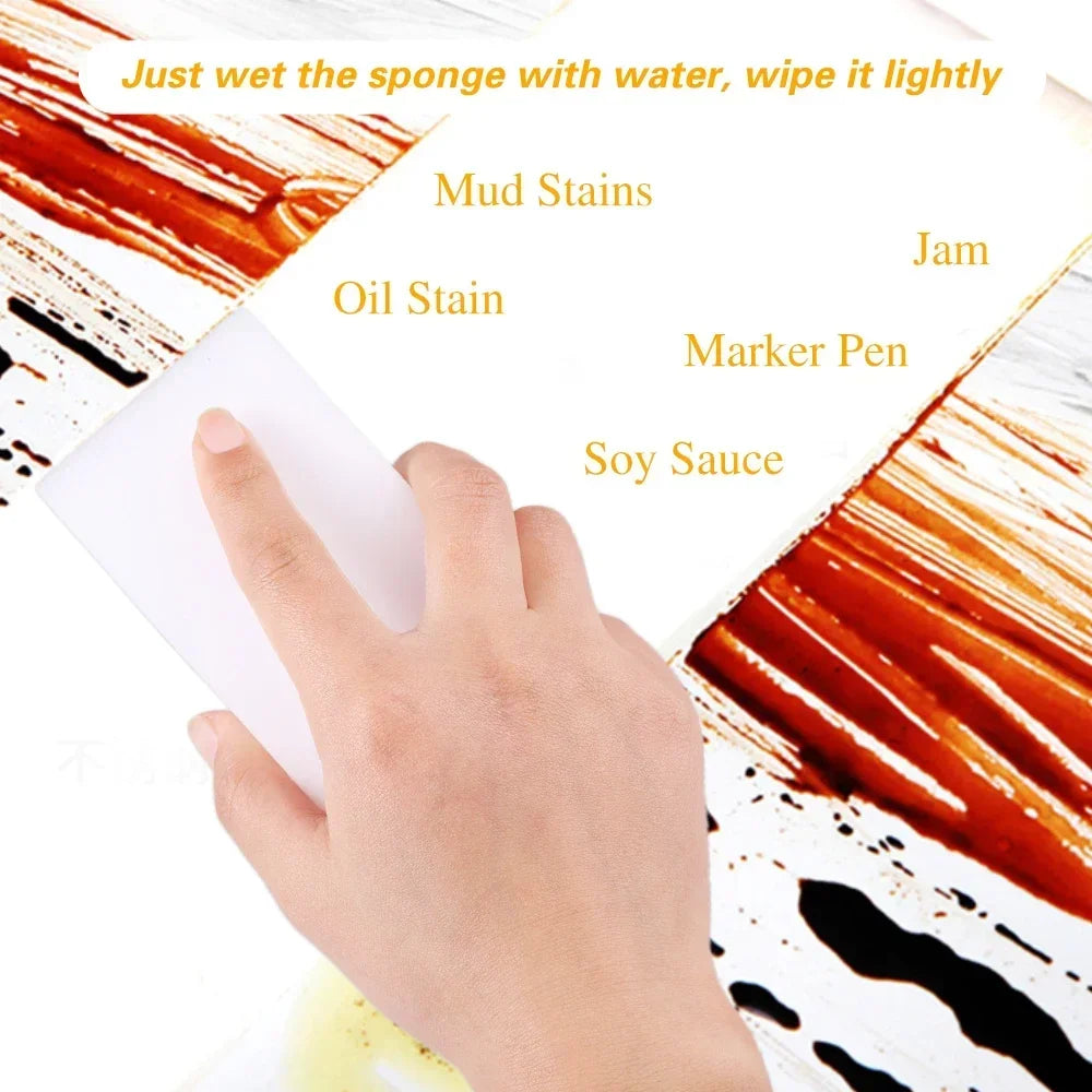 1-50PCS Magic Sponge Cleaner Multi-functional Melamine Cleaning Sponges For Kitchen Dish Pot Household Bathroom Cleaning Tools