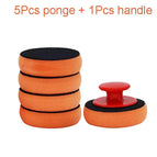 5 sponges 1 handle