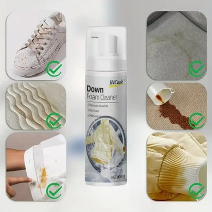 Nettoyant mousse pour duvet, lessive pour doudounes - E-menage