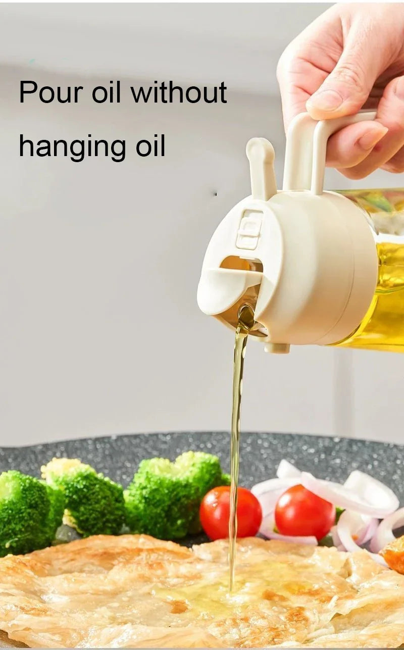 Oil Dispenser Seasoning Accessories Oil Cruet Bottle Oil Spray Kitchen Utensils for Kitchen Barbecue Oils Sprayer Container