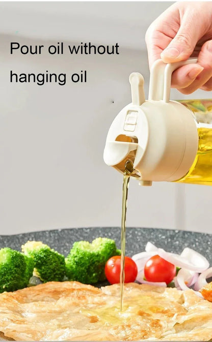 Oil Dispenser Seasoning Accessories Oil Cruet Bottle Oil Spray Kitchen Utensils for Kitchen Barbecue Oils Sprayer Container