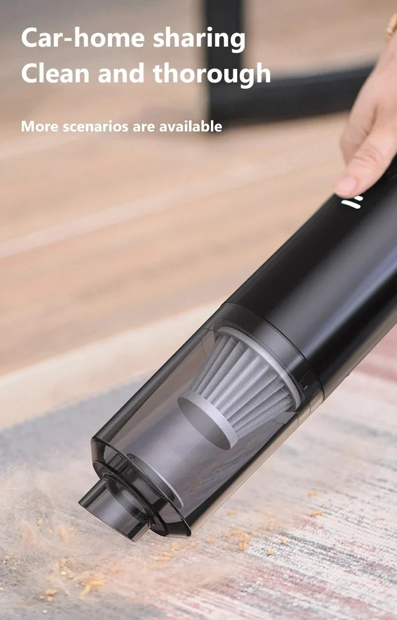 2025 New Wireless Car Vacuum Cleaner, 4-in-1 Handheld Portable Blower Wet&Dry Strong Suction for Home Car Cleaning Accessories