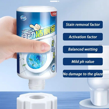 Nettoyant WC Automatique à Bulles Bleues – Désodorisant &amp; Parfum Longue Durée | Nettoyage Hygiénique Sans Effort, Anti-Taches &amp; Anti-Odeurs pour Cuvette de Toilette | NoEnName_Null