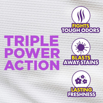 Liquid Laundry Detergent 128 Loads, 166.5 oz - Fresh Scent, High Efficiency, Stain Removal, Large Family, Everyday Use