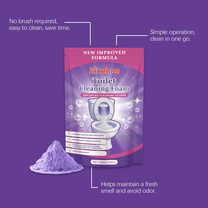 Nettoyant WC Auto-Activant Miracles Poudre Mousse Détartrante Détachant pour Toilettes