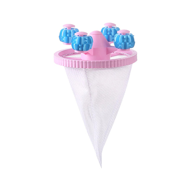 Household Washing Machine Filter Floating Hair Filtering Mesh Removal Laundry Hair Catcher Debris Bag Wash Ball - E-menage