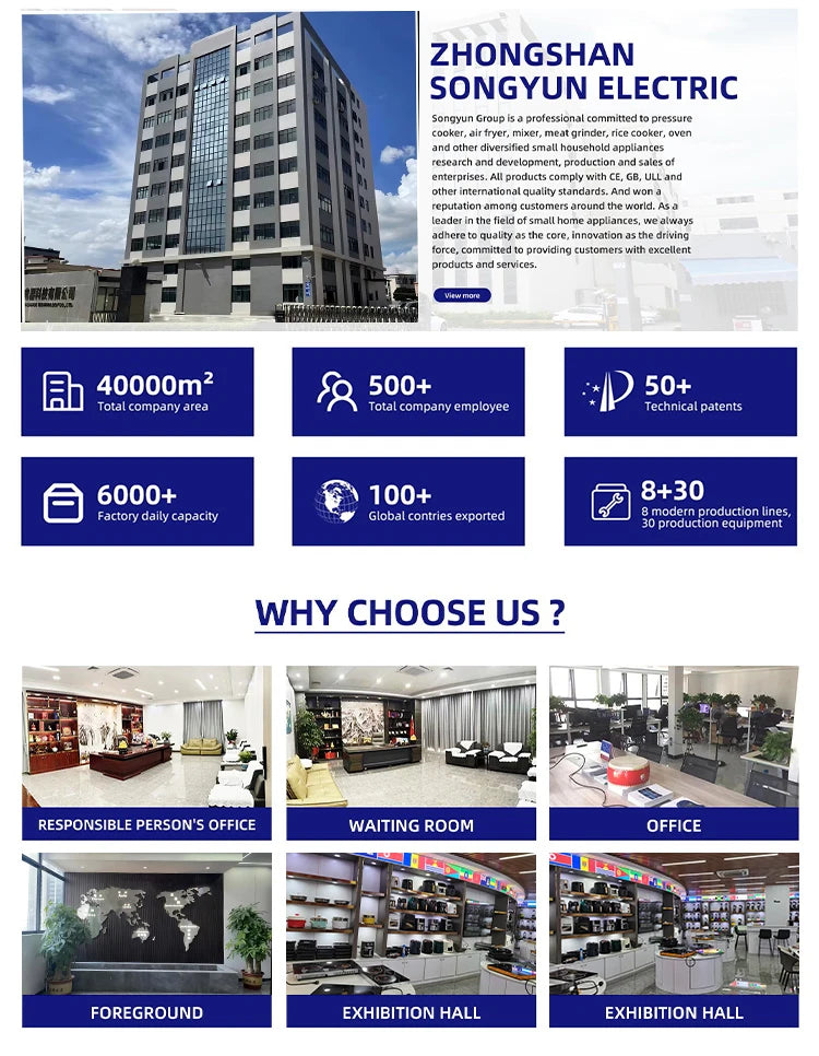 8L Stainless Steel Air Fryer Without Oil Digital Mechanical Control Oil Free Cooker Air Fryer