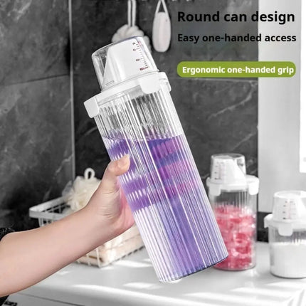 Distributeur de lessive transparent - E-menage