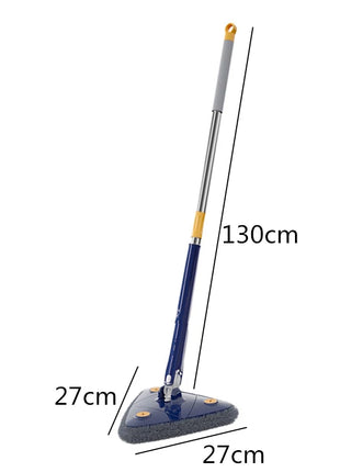 Balai serpillère triangulaire auto-essorant , microfibre - E-menage