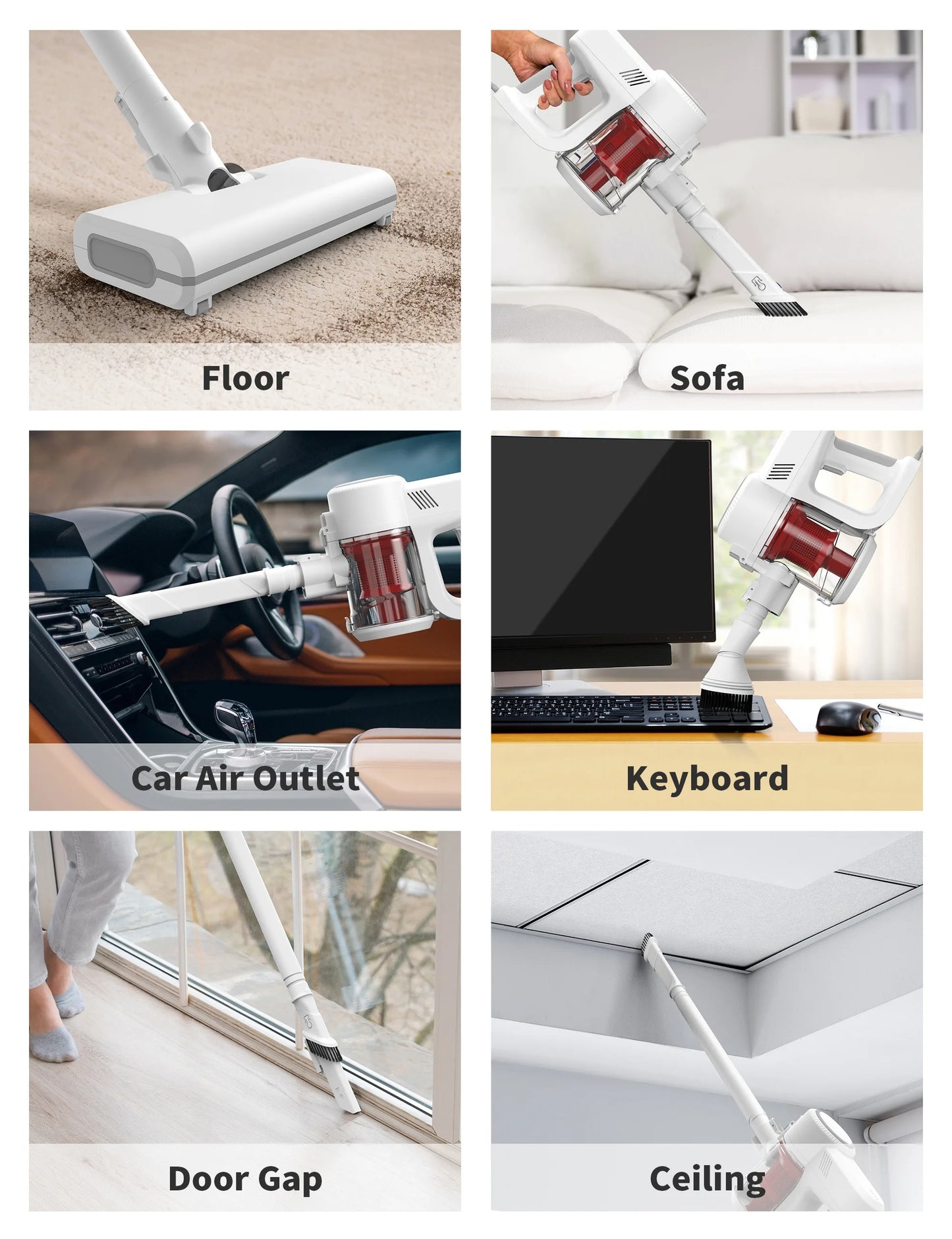 Corded Powerful Vacuum Cleaner For Car Floors & Carpets Home Pet Hair Multifunctional Handheld Vacuum Cleaner Household