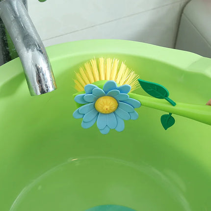 Brosse de nettoyage en forme de vase, pour évier, poêle,