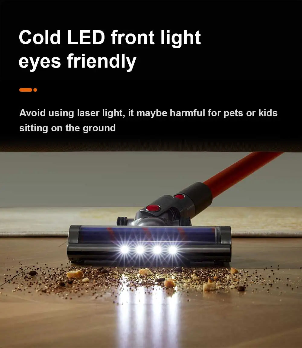 Cordless Handheld Stick Vacuum Cleaner Liectroux i10, Smart Dust Sensing,27KPa,Touch Screen,Suit for Carpet,Floor,Car & Pet Hair