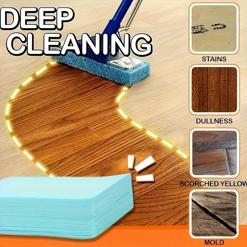 Multipurpose Floor Cleaner Mops - 150/100pcs with Variety of Scents, Perfect for Tiles, Kitchen, and Bathroom