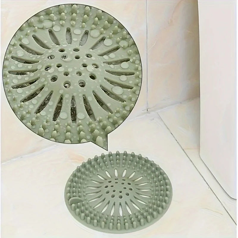 1 drain hair filter to keep the drainage clean and unobstructed, shower drainage kit hair sink filter