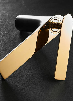 All Copper Black Gold Basin Faucet Sink Faucet Hot and Cold Faucet White Heightened Bathroom Faucet  Bathroom Faucet