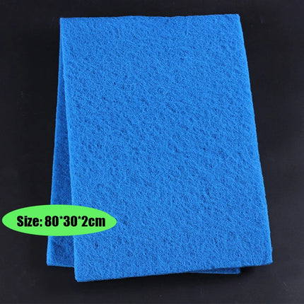 Filtre biochimique pour aquarium, éponge blanche en coton - E-menage