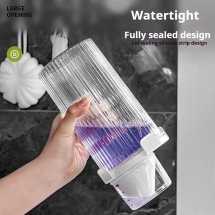 Distributeur de lessive transparent - E-menage