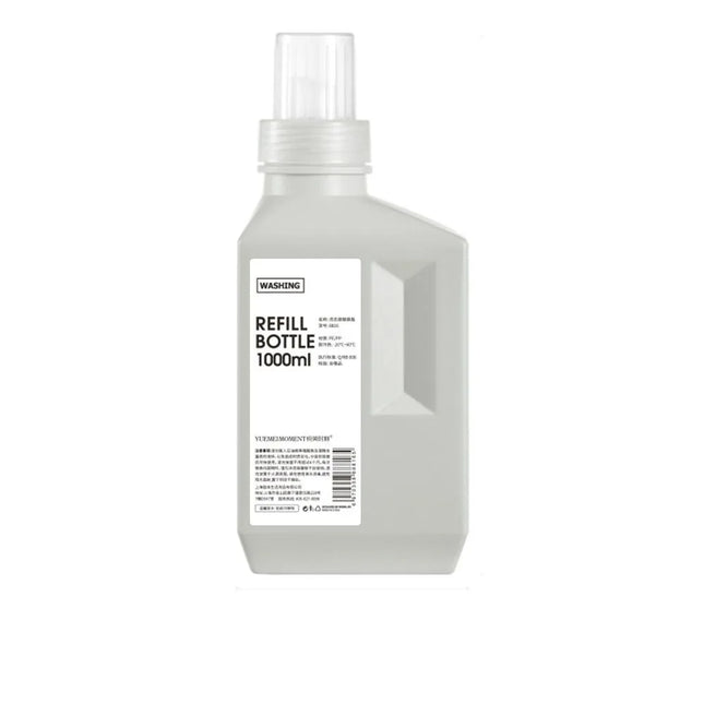 Bathroom Large Capacity Laundry Detergent Bottle Filled With Household Refillable Cleaning Agent Laundry Detergent Bottle