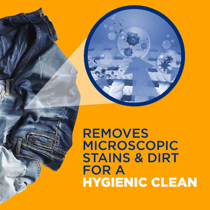 Advanced Clean Liquid Laundry Detergent with Oxi & Odor Eliminator, 150 fl oz for 75 Loads, Original Scent