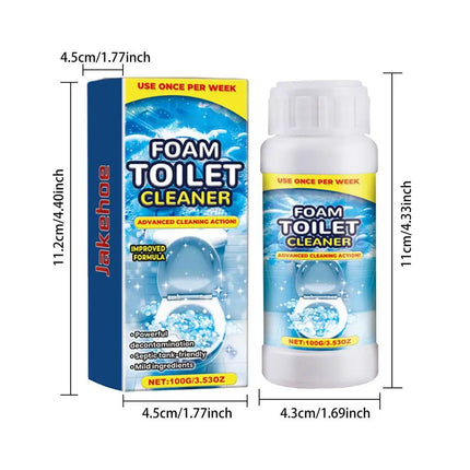 oilet Powerful Cleaner 360 Degree All Round Descaling Deodorizing Foam Cleaner Odor Free Toilet Deodorizer Liquid For Bathroom