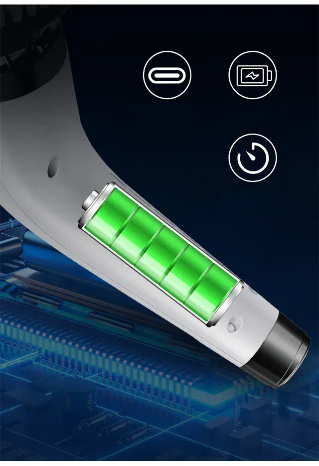 Brosse de Nettoyage Électrique Sans Fil 7 en 1 – Brosse Rotative Puissante Multi-Usages pour Cuisine, Salle de Bain, Sols & Vitres | Nettoyeur Ménager Rechargeable avec Écran Intelligent LCD/LED