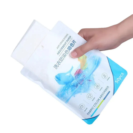 Color-Absorbing Anti-Staining Sheets - Fabric Color Grabber Color Catcher Practical Anti Cross Dyeing Paper for Clothes Laundry