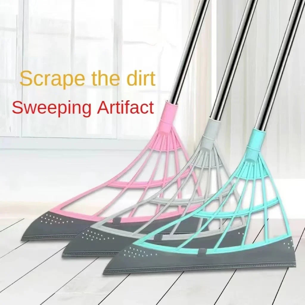 Household floor sweeping magic broom Non-stick hair broom broom Soft silicone mop bathroom wiper magic
