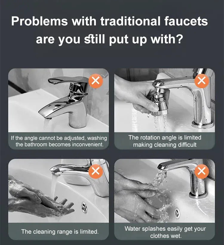 Spinning Faucet Faucet Emergency demand Easy to use Stainless steel Wide range of applications Splashproof faucet