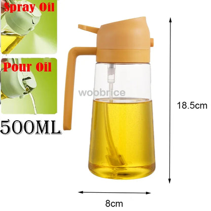 Oil Dispenser Seasoning Accessories Oil Cruet Bottle Oil Spray Kitchen Utensils for Kitchen Barbecue Oils Sprayer Container