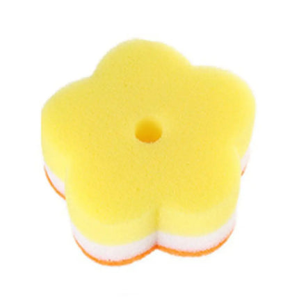 Éponge en forme de fleur pour la vaisselle, la salle de bain, la cuisine - E-menage