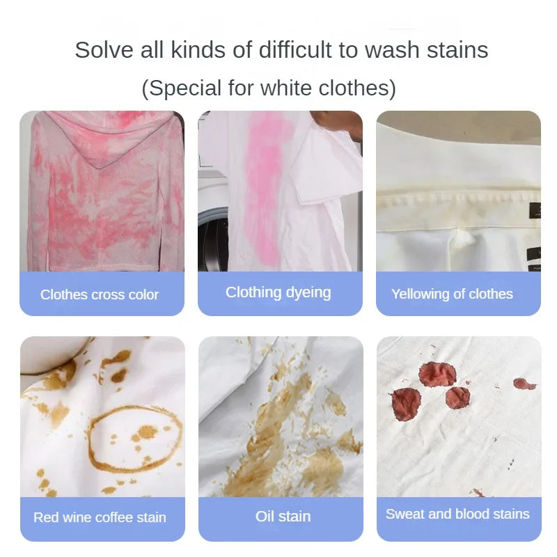 Détachant oxygéné pour vêtements blancs - E-menage