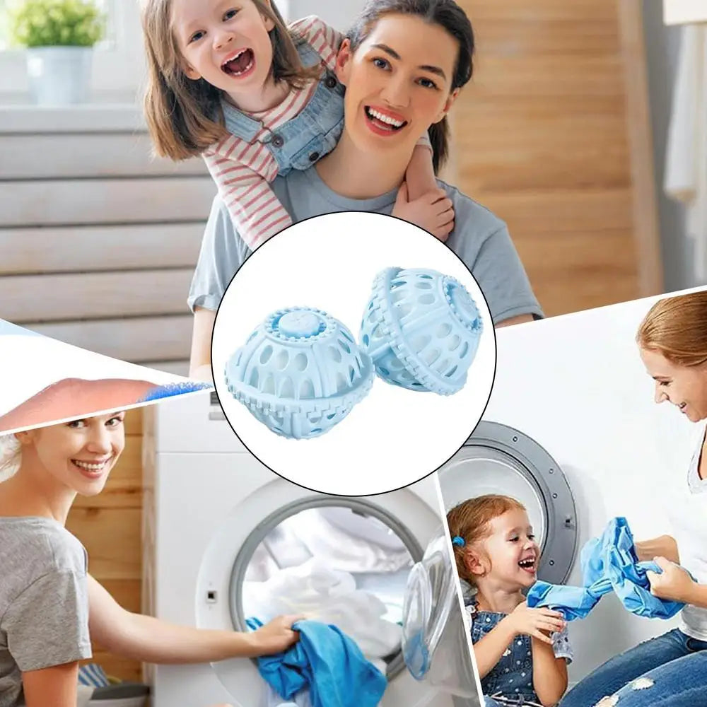 Reusable Laundry Balls Laundry Balls Non Detergent For Dryer Anti-Knot Home Cleaning Supplies For Families College Students - E-menage