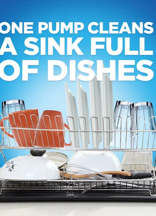 Liquide Vaisselle Moussant Ultra Dégraissant – Absorption 5x Supérieure – Mousse Puissante Sans Rinçage – Parfum Fraîcheur