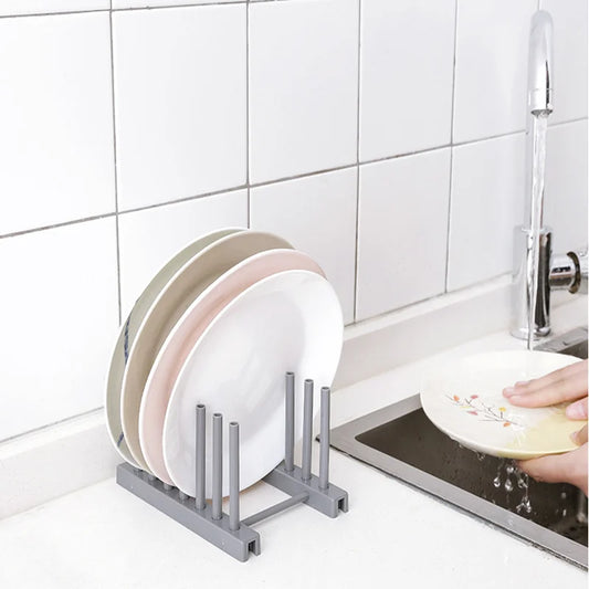 Sink Dish Drying Rack -  Small Dish Rack Over Sinks Drying Tray, Dish Drainer for Kitchen Counter with Cutlery Holder