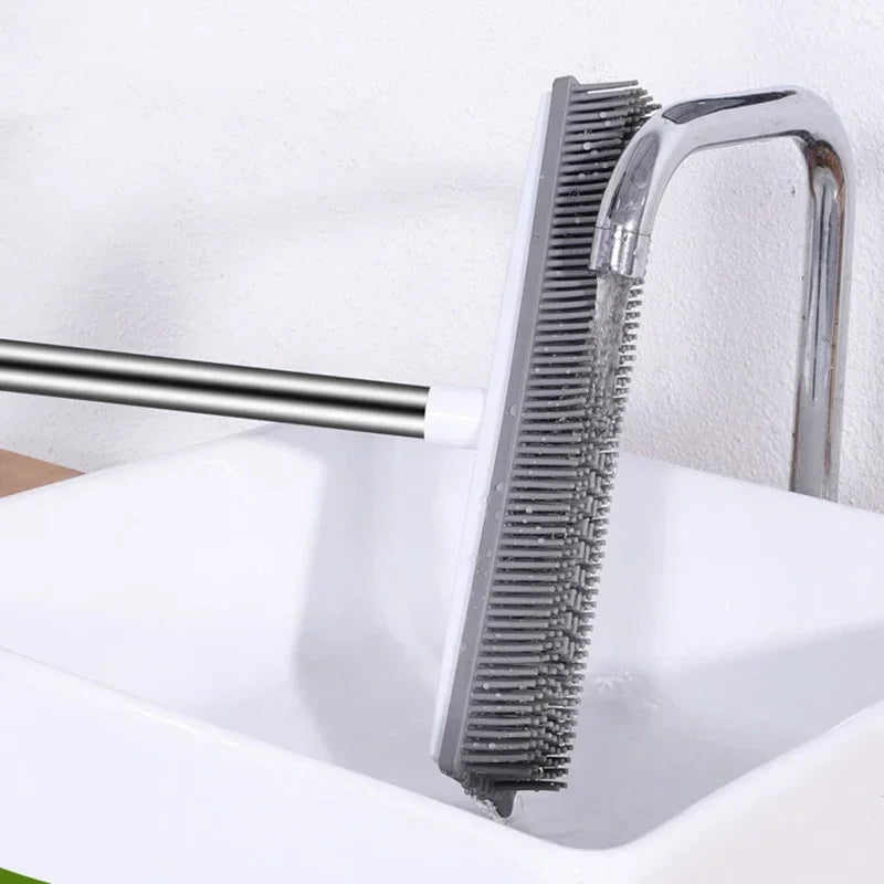 Powerful Pet Hair Rubber Broom