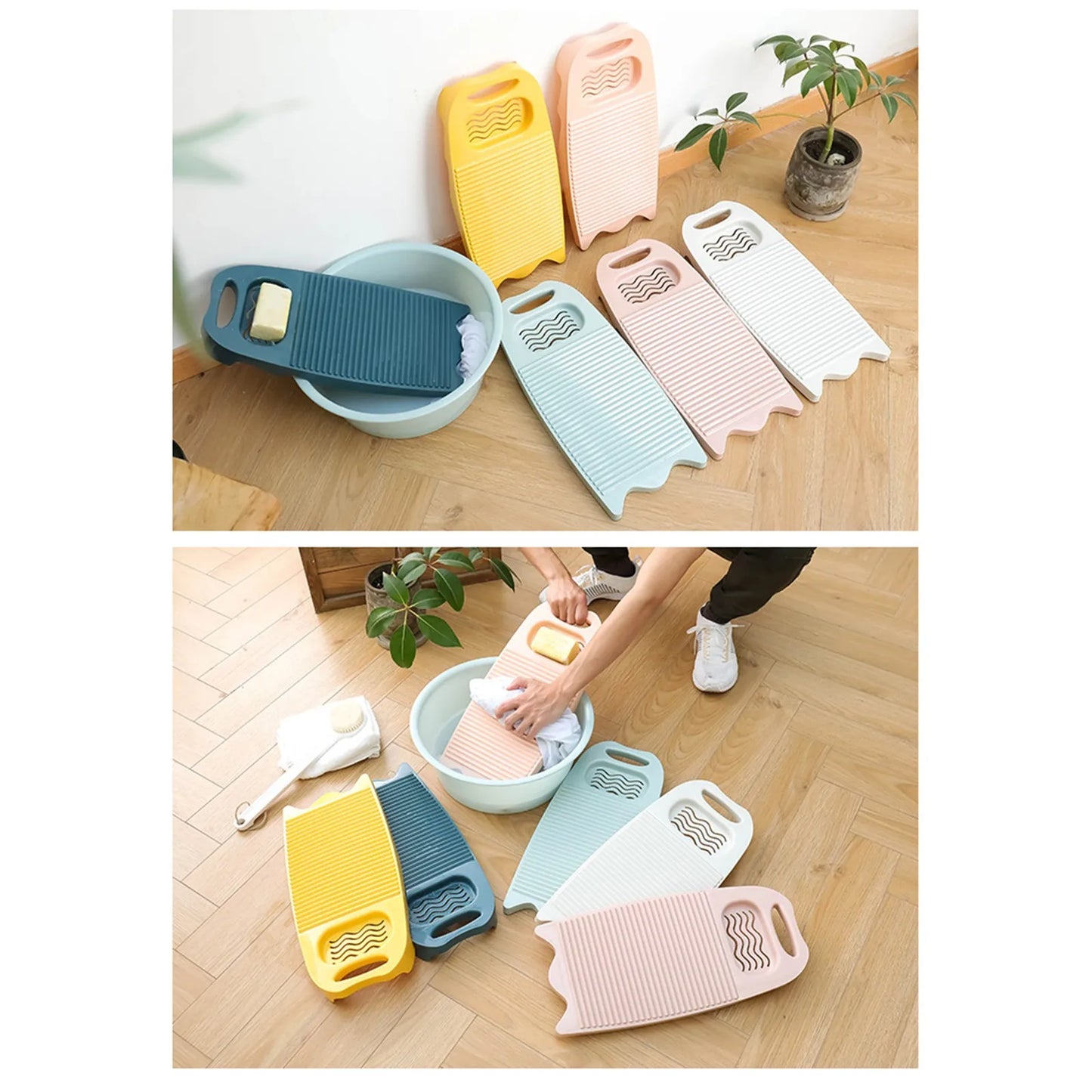 Planche à laver épaisse pour le lavage des vêtements sales - E-menage