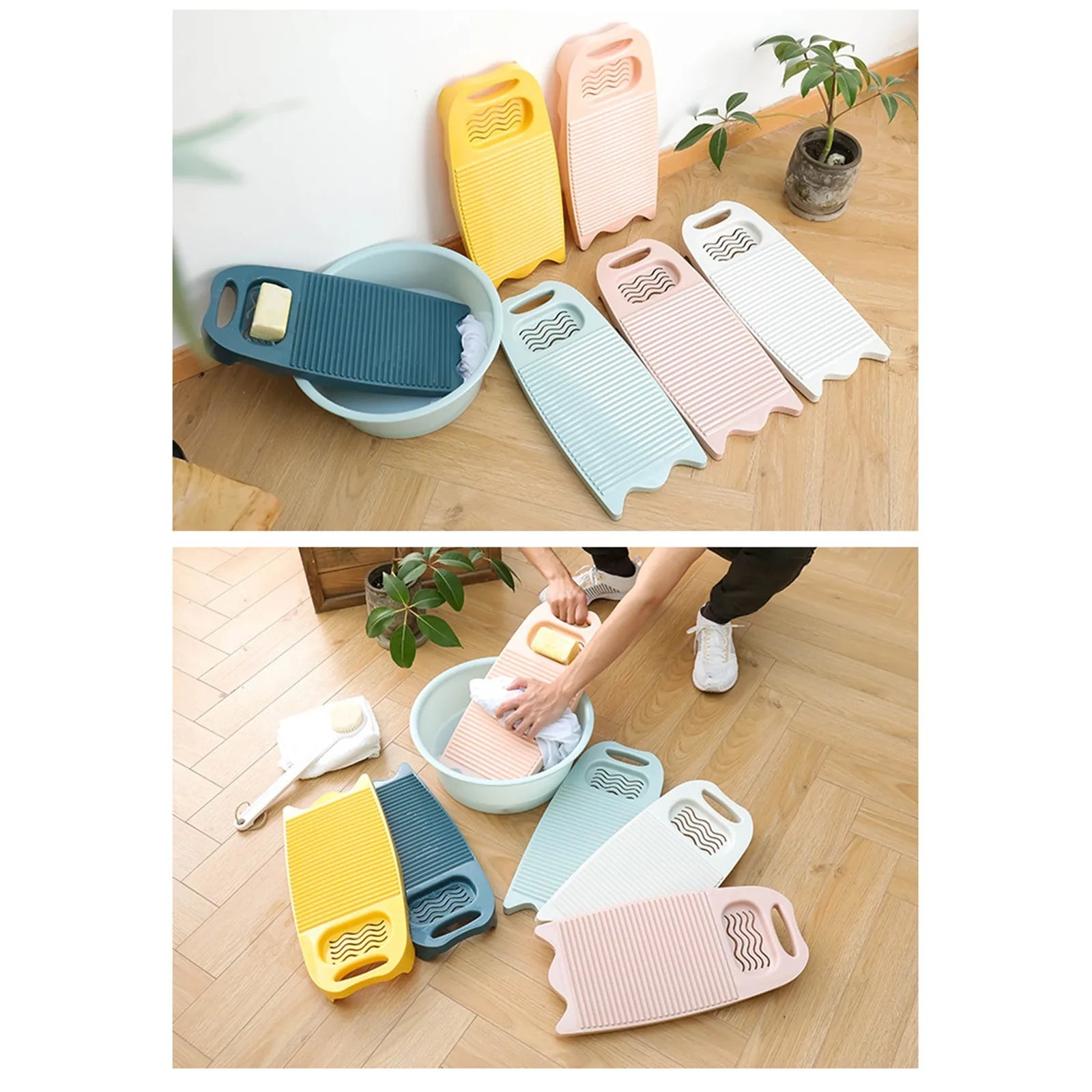 Planche à laver épaisse pour le lavage des vêtements sales - E-menage