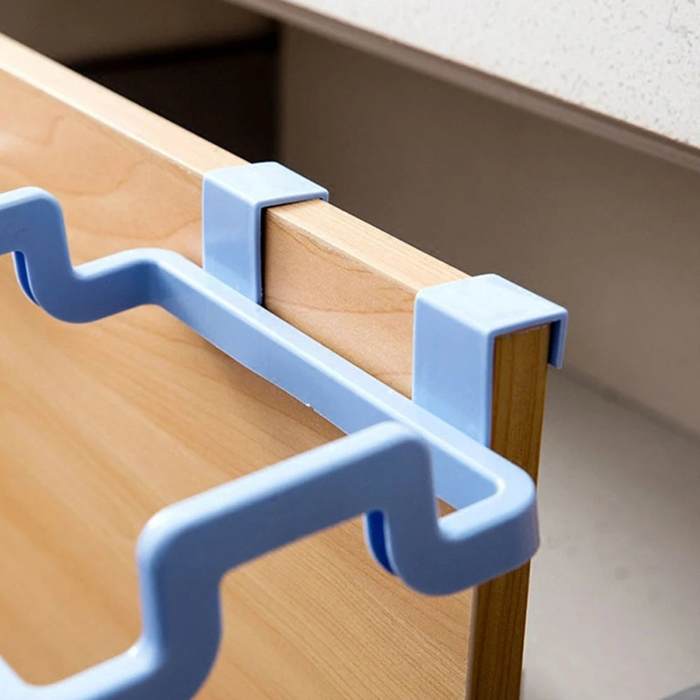 1 Pc Hanging Garbage Bag Rack Garbage Bag Storage Rack Portable Cabinet Garbage Rack Kitchen Gadgets