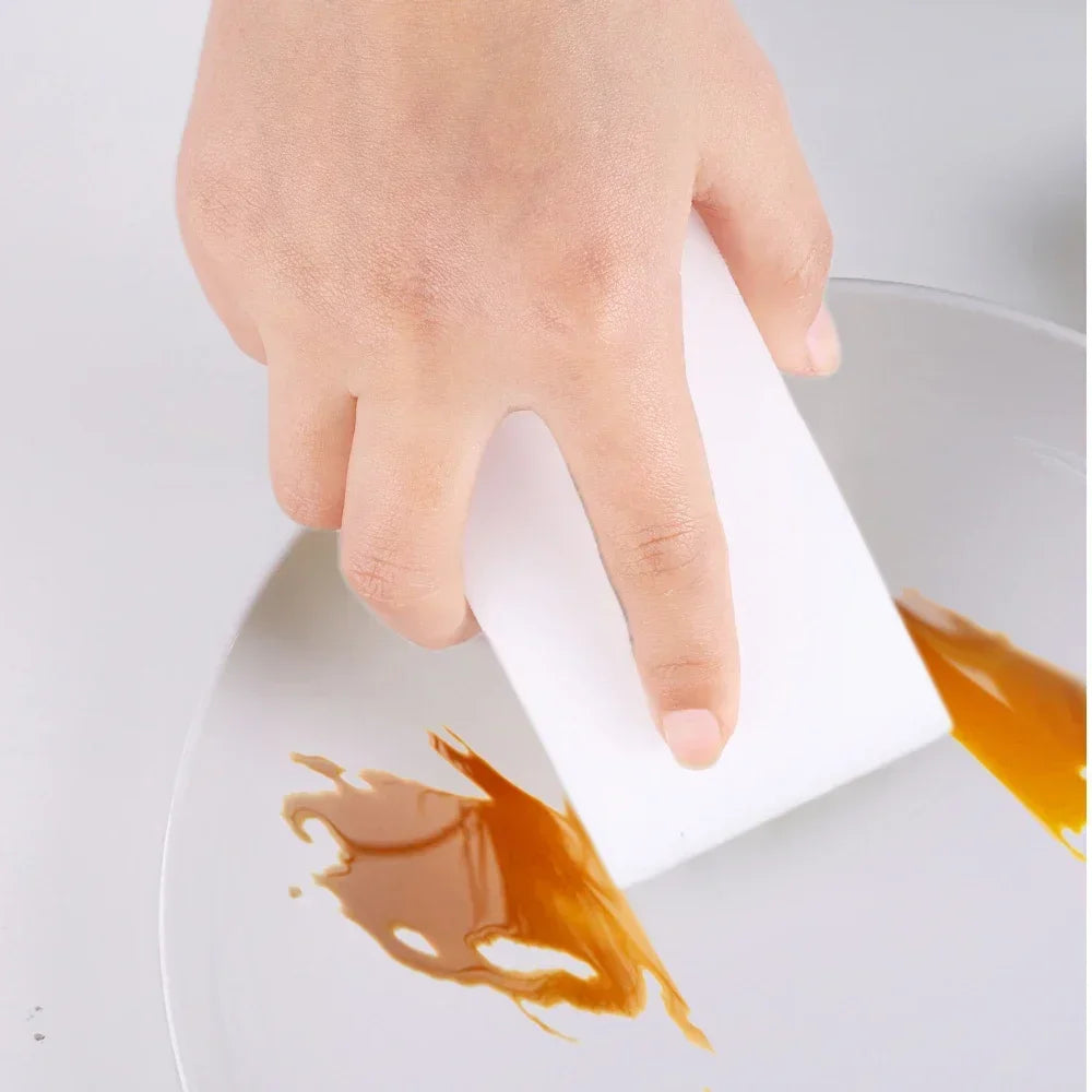 1-50PCS Magic Sponge Cleaner Multi-functional Melamine Cleaning Sponges For Kitchen Dish Pot Household Bathroom Cleaning Tools