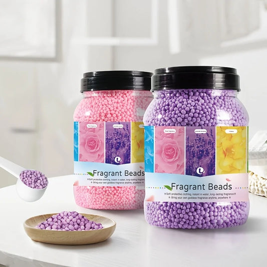 700g Scent Booster Beads, Laundry Companion for Long-Lasting Odor Removal and Freshness,Portable Fabric Cleaner for RVs Home Use