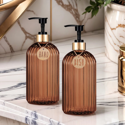 Distributeur de savon vaisselle, bouteille réutilisable - E-menage