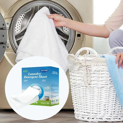 Lot de 60 lessives écologiques en feuilles de savon - E-menage