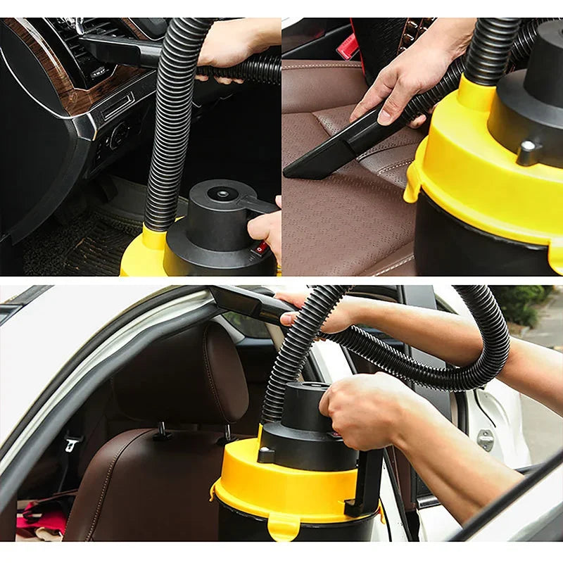 90W/12V Car Vacuum Cleaner Multifunctional Strong Suction Wet And Dry Dual-Purpose Vacuum Cleaner For Home And Car Cleaning Tool