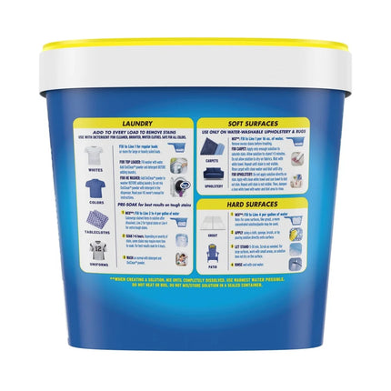 Versatile Stain Remover Powder 5 lb Oxygen-Powered Laundry Booster Multi-Surface Cleaner Color-Safe Chlorine-Free Fabric Stain